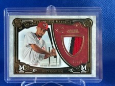 2016 Museum Collection Meaningful Material Prime Relics Gold /35 Billy Hamilton