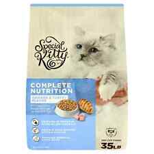 Special Kitty Complete Nutrition Chicken & Turkey Flavor Dry Cat Food, 35 lb Bag 0.97 per pound