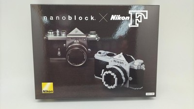 Nanoblock Nano Block X Nikon F Camera NB01-NF Rare From Japan New | eBay