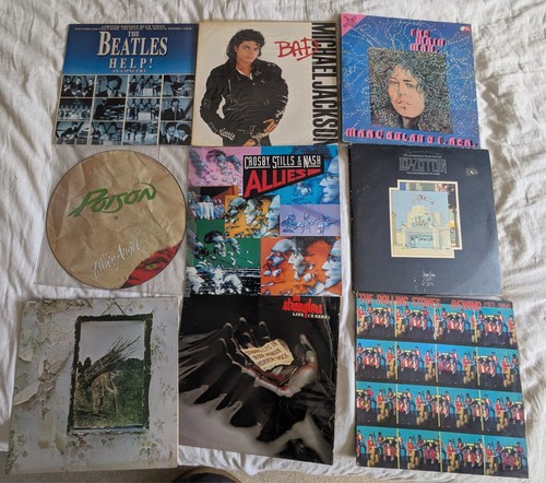 HUGE 12" Vinyl Records Lot Metal, Rock, Pop Inc Sealed/1st Press/Rare/Ltd Ed - Picture 9 of 24