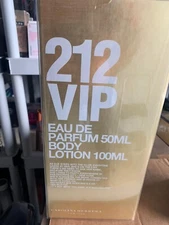 212 Vip by Carolina Herrera 1.7oz EDP+3.4oz Body Lotion 2 Pcs Set for Women