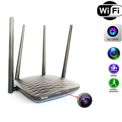 1080p HD Wifi IP Wireless Router Home Security Nanny Camera Mini Video Recorder - Bild 3 von 9