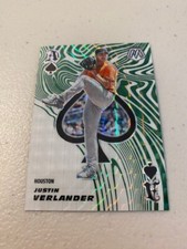 2021 Mosaic Baseball JUSTIN VERLANDER ACES GREEN PRIZM #ACE7 Houston Astros