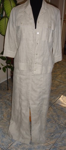 NEU BETTY BARCLAY LEINEN ANZUG 2 TLG KLEID JACKE GR 36 LUX!!! - Bild 1 von 6