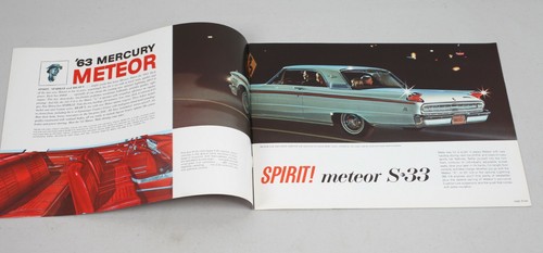 Vintage Ford Mercury Car Dealer Brochure 1963  Meteor - Bild 3 von 6