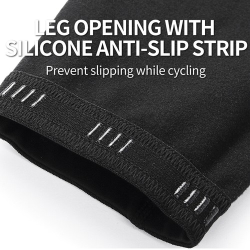 WOSAWE Hombre Invierno Ciclismo Pantalones Largos Reflectantes Acolchados Calzas de Lanza - Imagen 11 de 16
