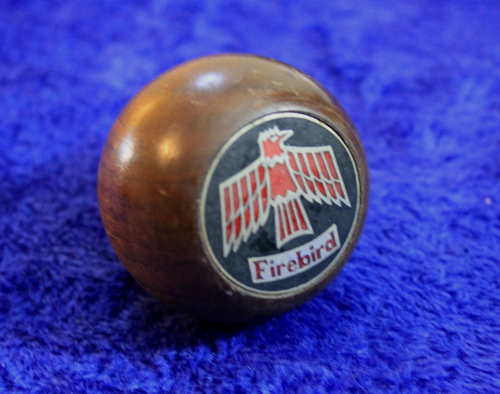 Wood Wooden Firebird Gear Shift Knob Handle Accessory Pontiac GM Chief Trans Am - Picture 10 of 11
