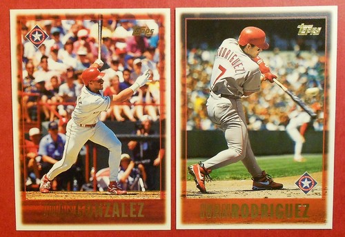 1995 1996 & 1997 Topps Texas Rangers Team Sets with Traded (56 cards) - Picture 5 of 5