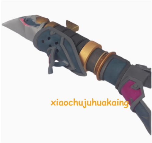 Arcane: League of Legends Jinx Halloween Minigun Waffe EVA Cosplay Requisiten Kits - Bild 6 von 12