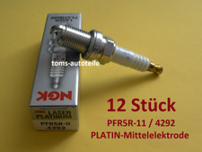 12 ORIGINAL NGK Zündkerzen PLATIN PFR5R-11 4292 für MERCEDES SL R129 280 320