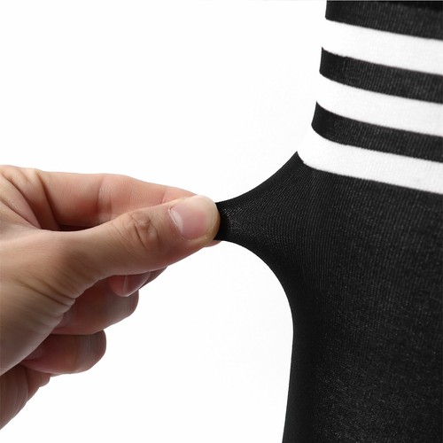 1 Pairs _Men's_Long Tude Socks Spring Sport Stripe Over Knee Length Calf Short - Picture 12 of 88
