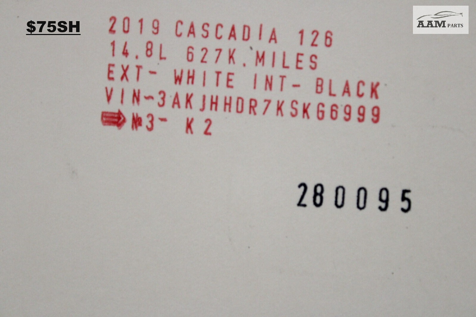 2018-2024 FREIGHTLINER CASCADIA ENGINE MOUNT FRAME CROSSMEMBER CRADLE OEM