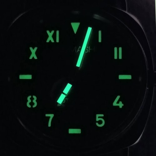 44mm Mechanical Watch | Italian Naval | Military Luxury | Analog watch men SALE - Picture 11 of 23