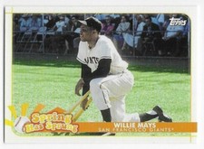 2020 TOPPS OPENING DAY SPRING HAS SPRUNG Willie Mays #SHS5