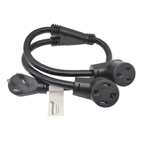 Parkworld 62152 Trockner Splitter Schweißgerät Adapter Kabel NEMA 14-30P auf 6-50R &14-30R - Bild 4 von 4