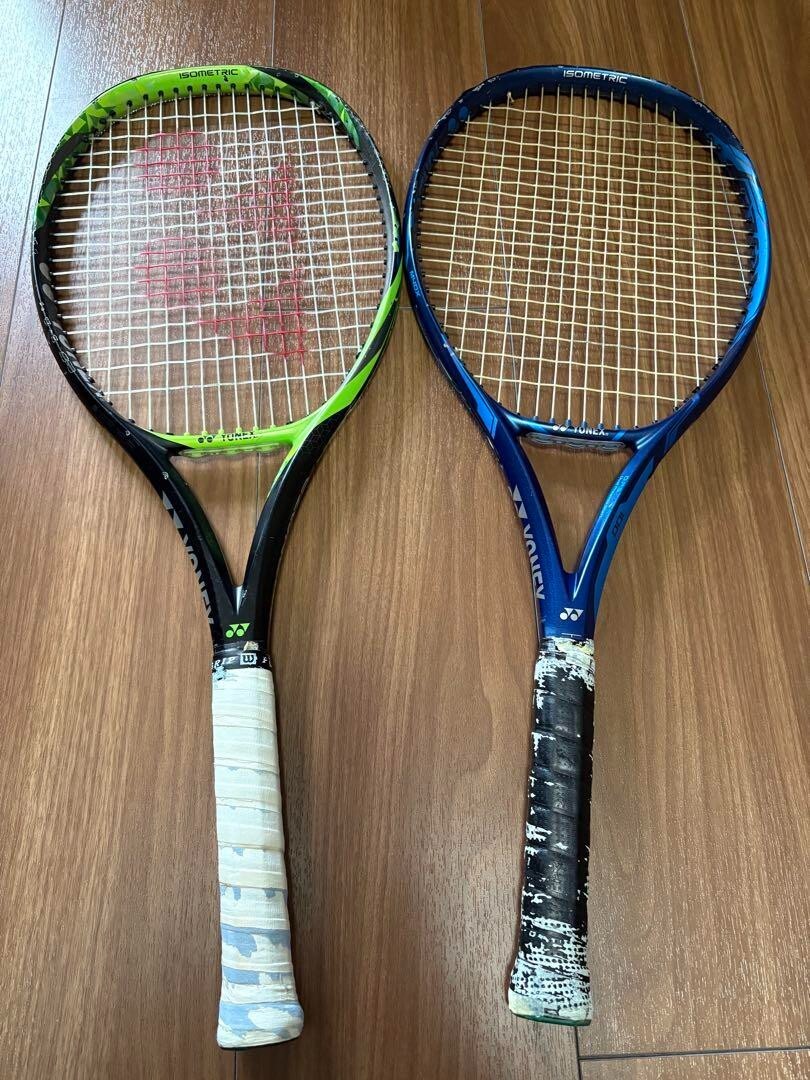 YONEX イーゾーン100 G 2 300g YONEX EZONE 100 Tennis Racquet - Grip Size 4 1/4 (G2), 300g