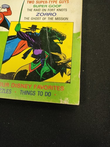 Vintage Gold Key Walt Disney Comics Digest #52 Zorro Super Goof - Picture 6 of 8
