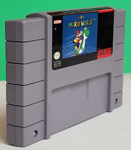 SNES - Super Mario World - Nintendo Entertainment - Cartridge Only - Authentic - Picture 8 of 12