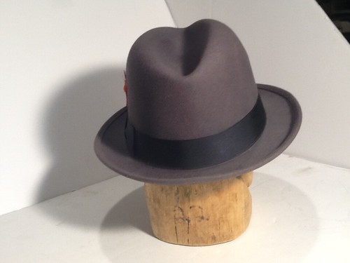 Vintage Bollman Fedora Hat Size 7-1/8 - Picture 5 of 10