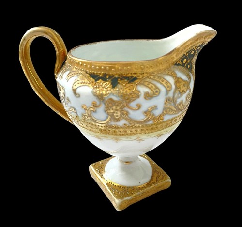 Antique Superior Nippon Japan Gold Gilt Creamer. - Picture 3 of 6