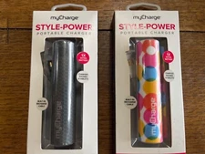 MyCharge Charger, Style Power Portable, Purse Size, 2200 mAh, Selection, NIP