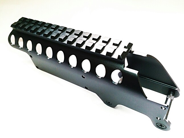 JG golden Eagle Short Receiver Rail for Tokyo Marui 870 Series Airsoft (JG-MC85) JG golden Eagle Short Receiver Rail for Tokyo Marui 870 Series Airsoft (JG-MC85)