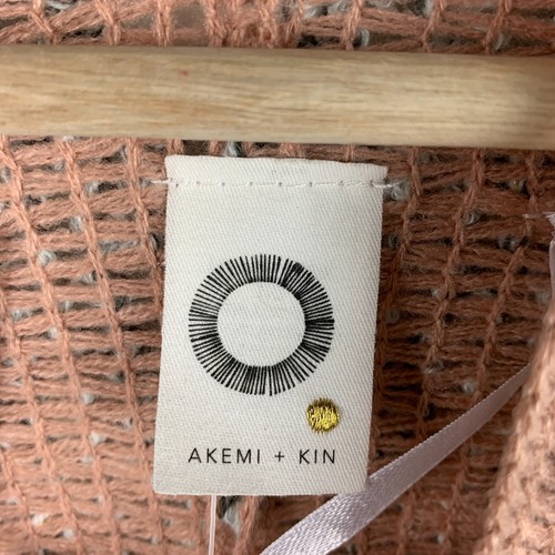 Anthropologie Akemi + Kin Alva Envoltura Bronceado Multi Chevron Texturizado Talla O/S NUEVO - Imagen 10 de 10