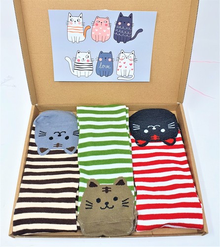 Gatos Gatos Amante Tampera Tampera Caja de Regalo Set Damas Mujeres Regalos Cumpleaños Navidad - Imagen 24 de 99