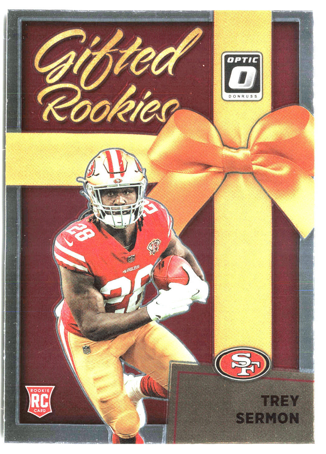 2021 Donruss Optic #GR-20 Trey Sermon Gifted Rookies