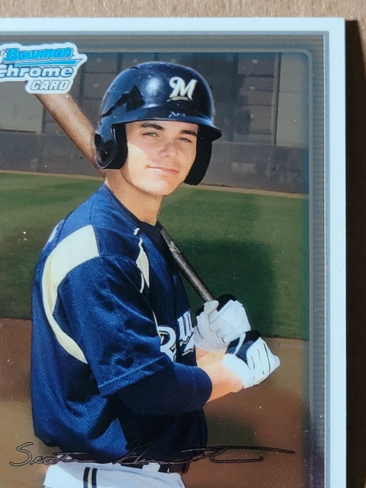 Scooter Gennett 2011 Bowman Chrome 1st Bowman Chrome Rookie Baseball Card BCP206 - Image 3 of 4