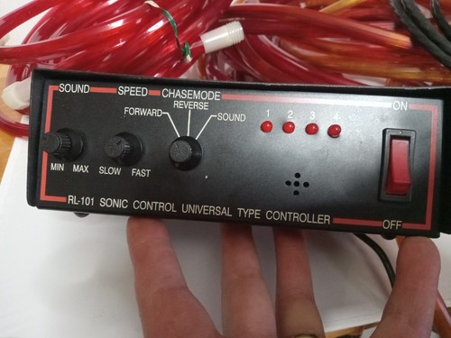RL-101 Sonic/Manuelle Beleuchtungssteuerung mit 77' (7 Abschnitte) roten Seillichtern - Bild 6 von 15