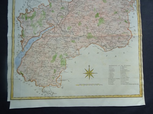 Antike Karte von Gloucestershire von John Cary 1813 - Bild 4 von 5