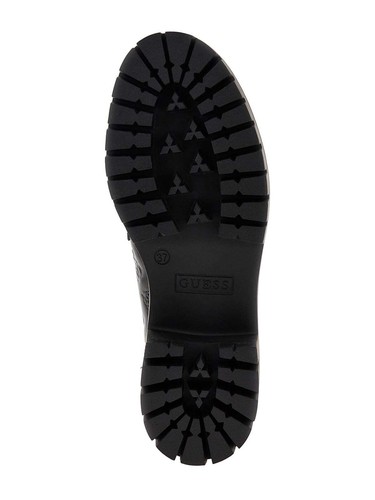 GUESS FL8WNYLEA14 Mokassin College Schuhe Fashion Leder schwarz logotiert - Bild 5 von 5