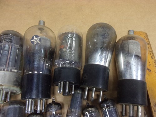 Mixed Lot of 73 Vtg Electron Vacuum TV Radio Amp Electronic Tubes UNTESTED Used - Picture 6 of 14