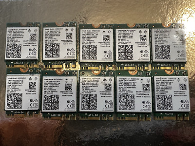 INTEL KILLER AX 200 NGW WI-FE WIRELESS CARDS LOT OF 10 PIECES