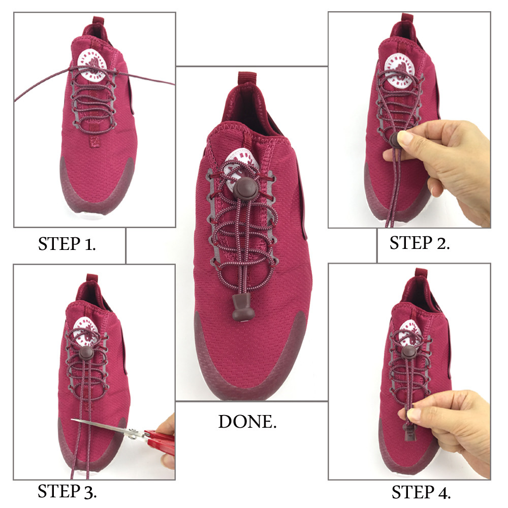 Elastic Replacement Lace Ups Practical Running Running Replacement