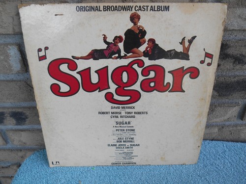 SUGAR ORIGINAL BROADWAY CAST 1972 LP VINYL RECORD ALBUM UNITED ARTISTS UAS 9905 - Picture 1 of 13