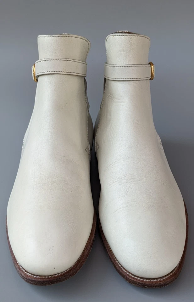 Botines Churchs Merthyr de cuero blanco con tiras talla 39 EU | 9 US | 6 UK Foto 2 de 4