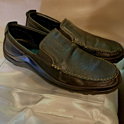 Cole Haan Tucker Venetian Mens Shoes 11M Black Leather  display picture 1