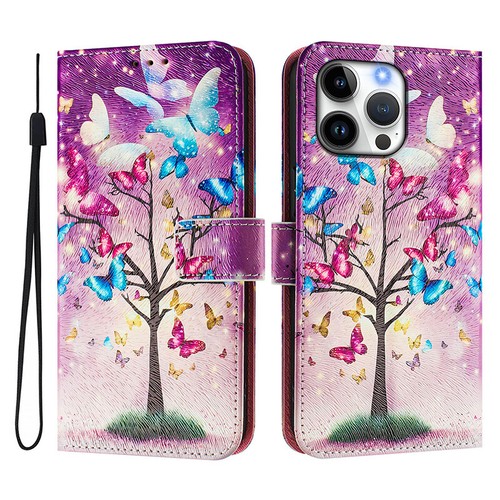 For iPhone 16Pro Max Pattern Magnetic Luxury Flip Leather Wallet Card Case Cover - Picture 46 of 110