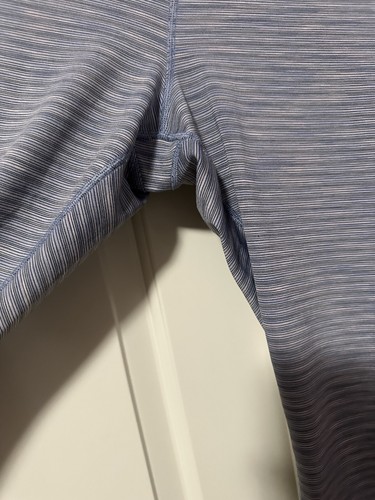 Athleta Transcend strukturierte 7/8-Leggings - Damen Größe XL - blau & grau - Bild 3 von 7