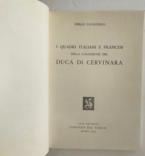 AA. VV. - I quadri italiani e francesi della Collezione del Duca di Cervinara - Imagen 2 de 2