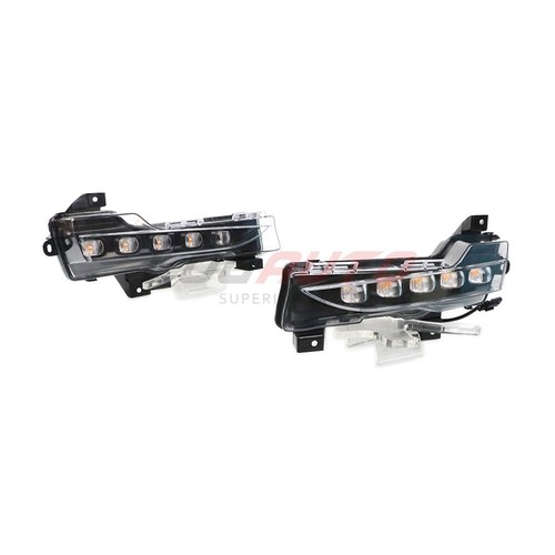 For 2017+ Tesla Model 3 Daytime Running Light LED DRL with Dynamic Turn Signal - Picture 3 of 11