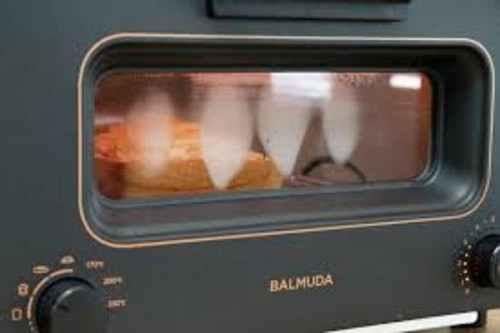 BALMUDA The Toaster K05A-BG Steam Toaster Oven Beige AC100V New From Japan - Picture 20 of 24