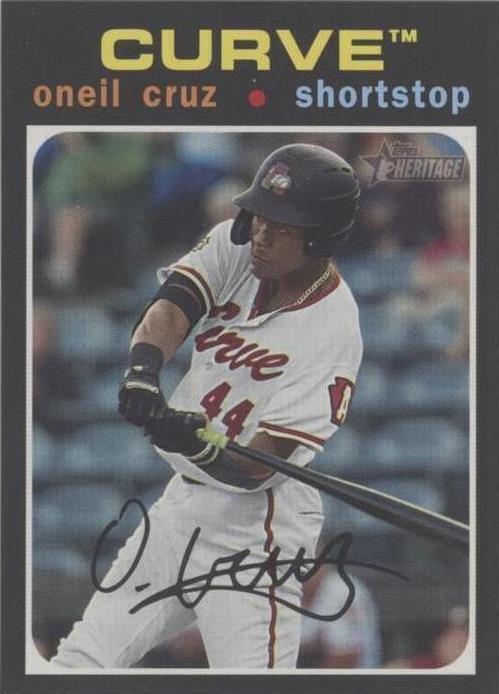 2020 Topps Heritage Minor League Edition - Oneil Cruz #119 - 1 of 1
