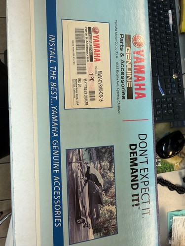 YAMAHA VX Cruiser 2015-2020 WaveRunner Cover GRAY Black OEM MWV-CVRVX-CR-15 NEW