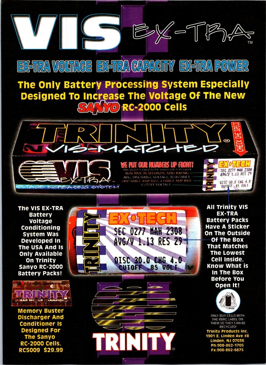 Trinity VIS-Matched EX-TRA Print Ad Wall Art Decor | eBay