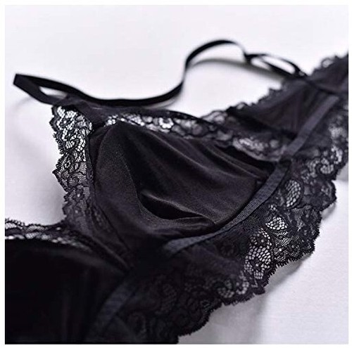 New Women's Pure Silk Bralette Bra Thin Lace Wireless Breast Breathable TG2S21 - Picture 10 of 17