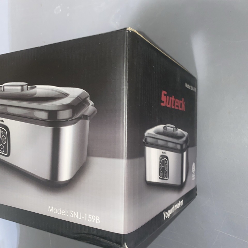 Suteck Yogurt Maker SNJ159B Automatic Digital Machine with 8 Glass Jars eBay