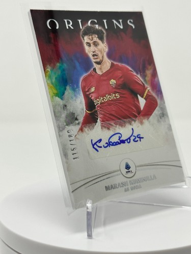 2022 Panini Chronicles Origins Serie A Marash Kumulla Auto #d/189 - Picture 3 of 4